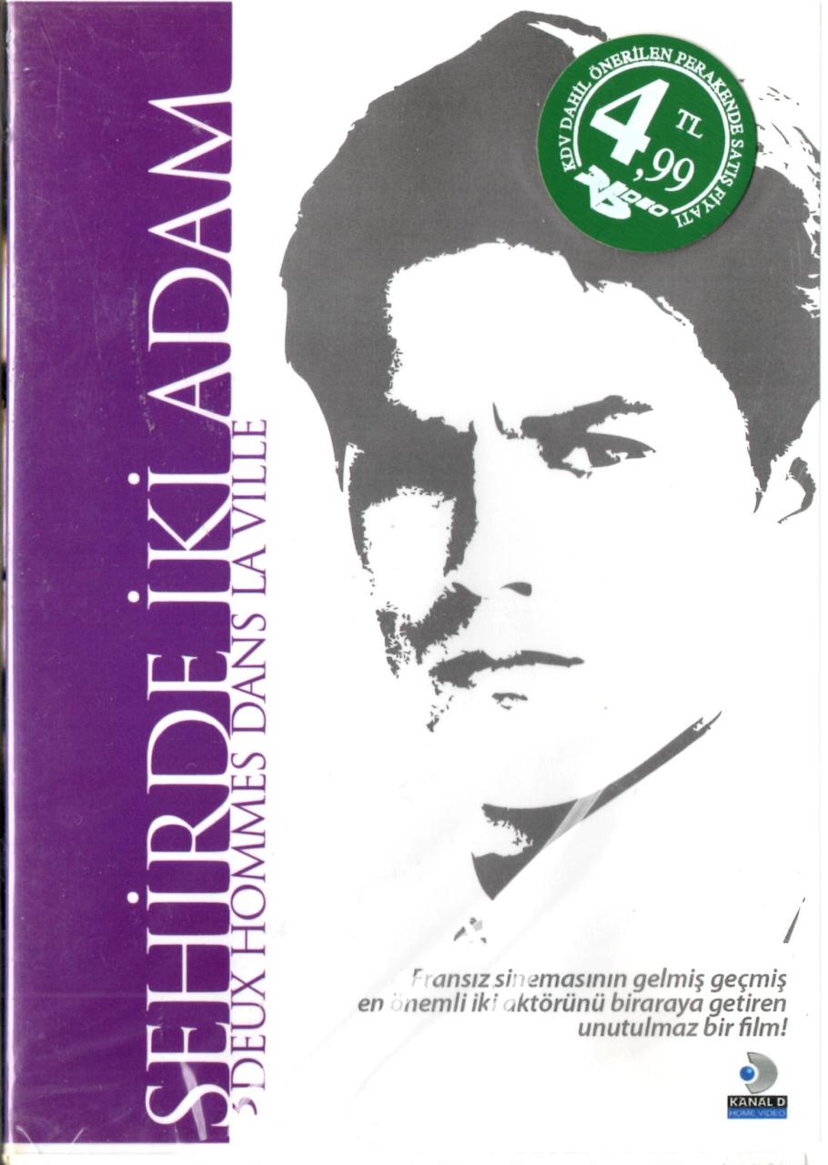 ŞEHİRDE İKİ ADAM - DEUX HOMMES DANS LA VILLE - ALAIN DELON - JEAN GABIN - DVD SIFIR