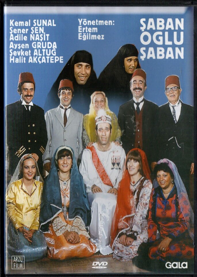 ŞABAN OĞLU ŞABAN - KEMAL SUNAL - HALİT AKÇATEPE - ERTEM EĞİLMEZ - DVD 2.EL