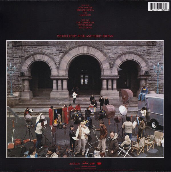 RUSH – MOVING PICTURES (1981) - LP 2015 EDT. 2025 REISSUE 180GR VINYL SIFIR PLAK