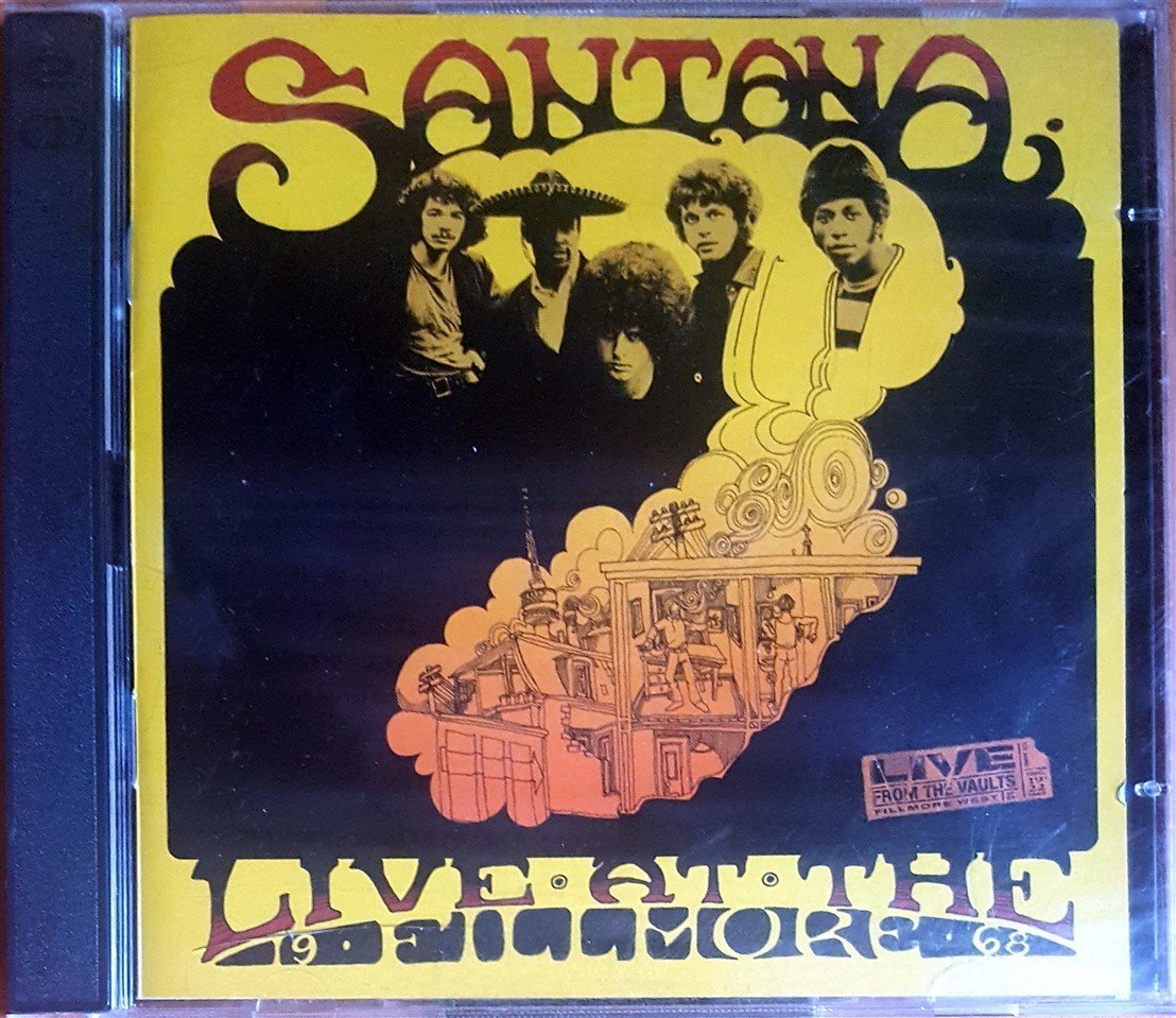 SANTANA - LIVE AT THE FILLMORE '68 (1997) 2CD 2.EL