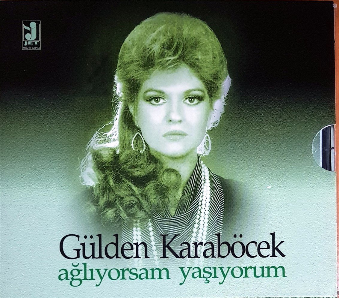 GÜLDEN KARABÖCEK - AĞLIYORSAM YAŞIYORUM (2008) JET MÜZİK YAPIM CD 2.EL