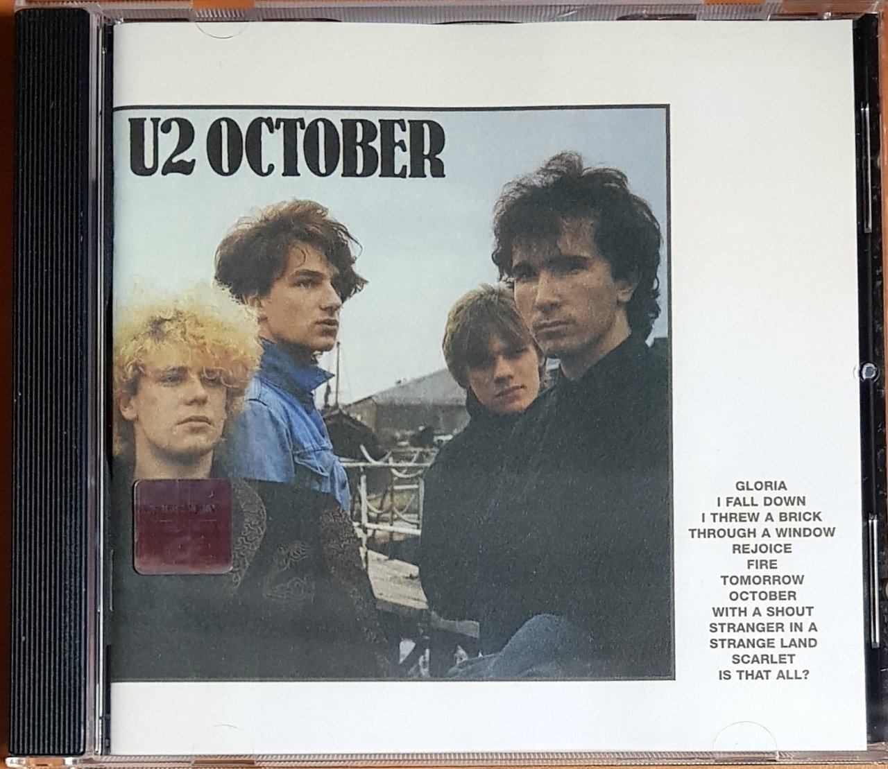 U2 - OCTOBER (1981) ISLAND CD 2.EL