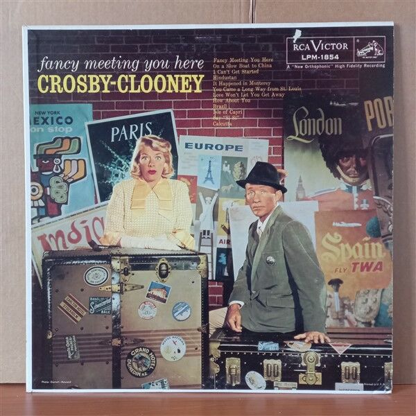 BING CROSBY AND ROSEMARY CLOONEY – FANCY MEETING YOU HERE (1958) - LP 2.EL PLAK