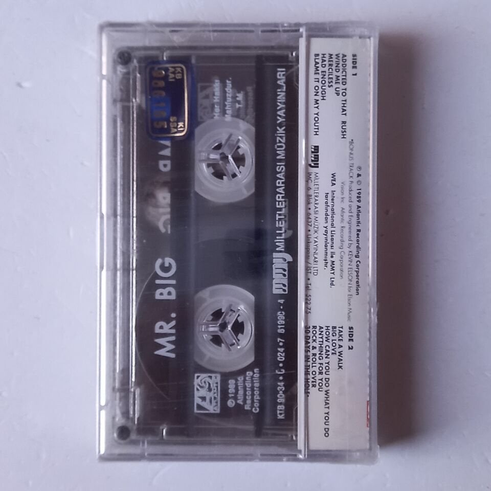 MR.BIG - MR.BIG (1990) - KASET SIFIR