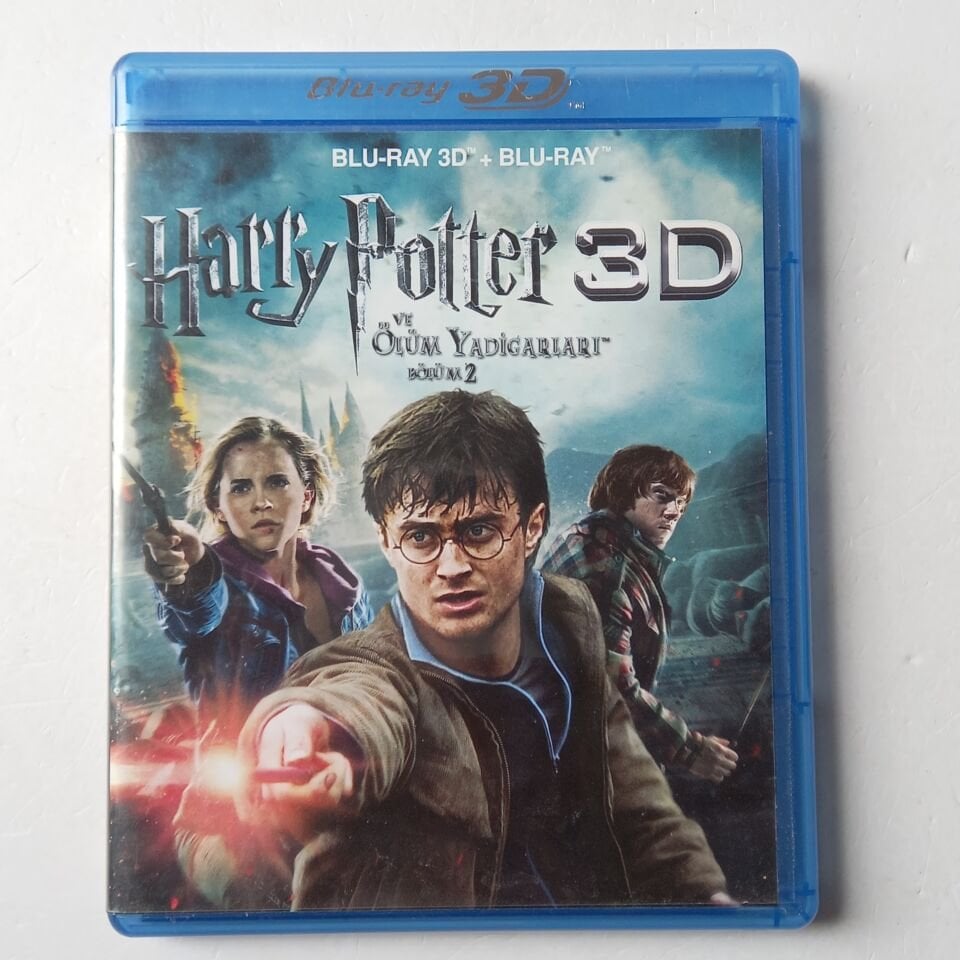 HARRY POTTER AND THE DEATHLY HALLOWS PART:2 - 3D 2 DİSK BLU-RAY 2.EL