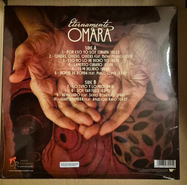 OMARA PORTUONDO - ETERNAMENTE OMARA (2025) - LP LATIN JAZZ , AFRO CUBAN SIFIR PLAK