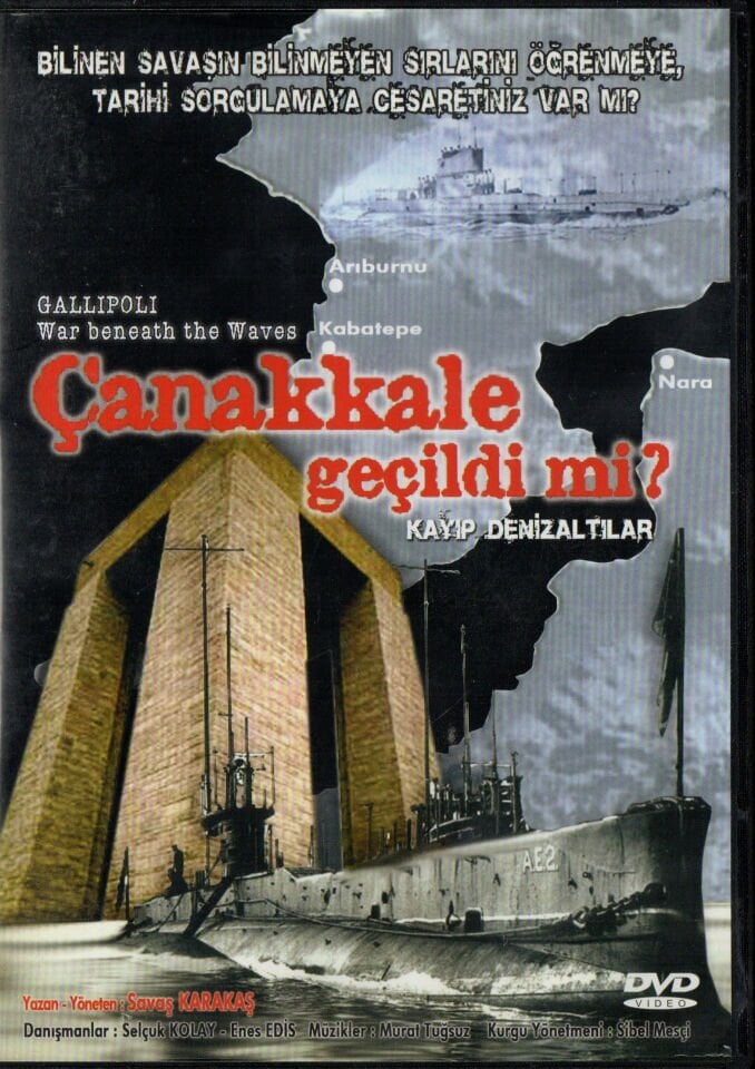 ÇANAKKALE GEÇİLDİ Mİ? - BELGESEL - SAVAŞ KARAKAŞ - DVD 2.EL