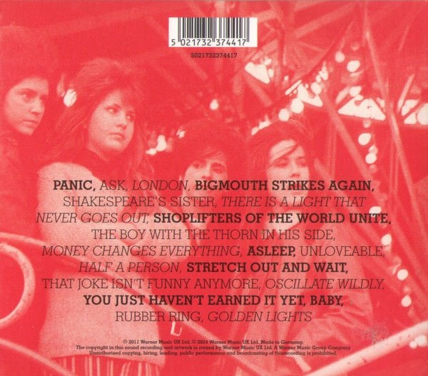 THE SMITHS – THE WORLD WON'T LISTEN (1987) - CD DIGISLEEVE 2024 REMASTERED REISSUE SIFIR