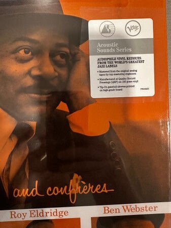 COLEMAN HAWKINS AND HIS CONFRERES THE OSCAR PETERSON TRIO ROY ELDRIDGE BEN WEBSTER (1960) - LP 2025 REISSUE 180GR GATEFOLD ACOUSTIC SOUNDS SIFIR PLAK