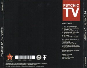 PSYCHIC TV – OV POWER (2012) - CD SIFIR