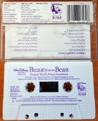 WALT DISNEY BEAUTY AND THE BEAST CASSETTE MADE IN USA ''USED''