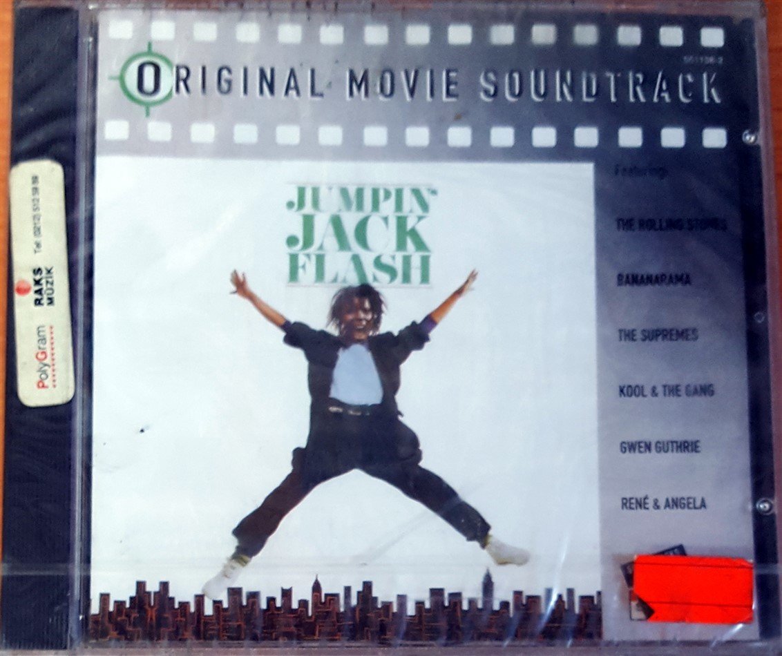 JUMPIN' JACK FLASH OST / THE ROLLING STONES BANANARAMA (1986) CD SIFIR