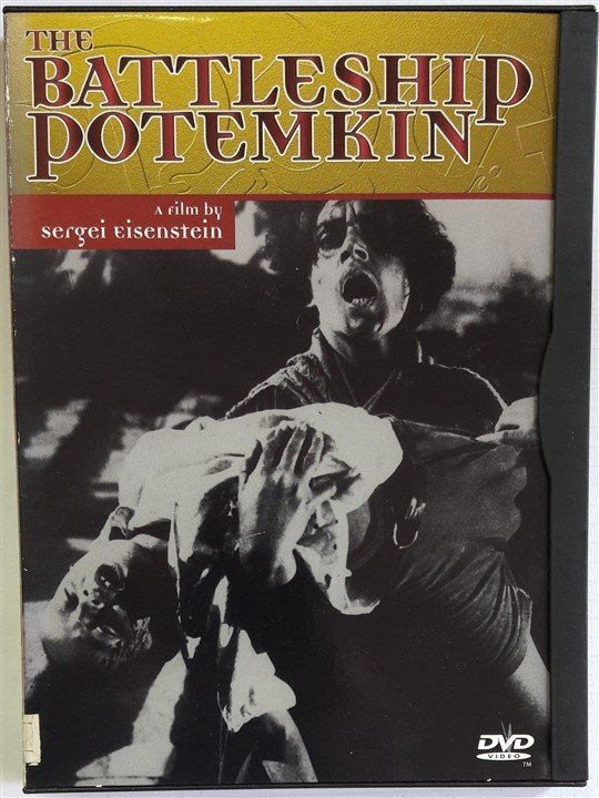 THE BATTLESHIP POTEMKIN - POTEMKİN ZIRHLISI - SERGEI EISENSTEIN - SNAPCASE DVD 2.EL 1* BÖLGE TR ALTYAZI YOK