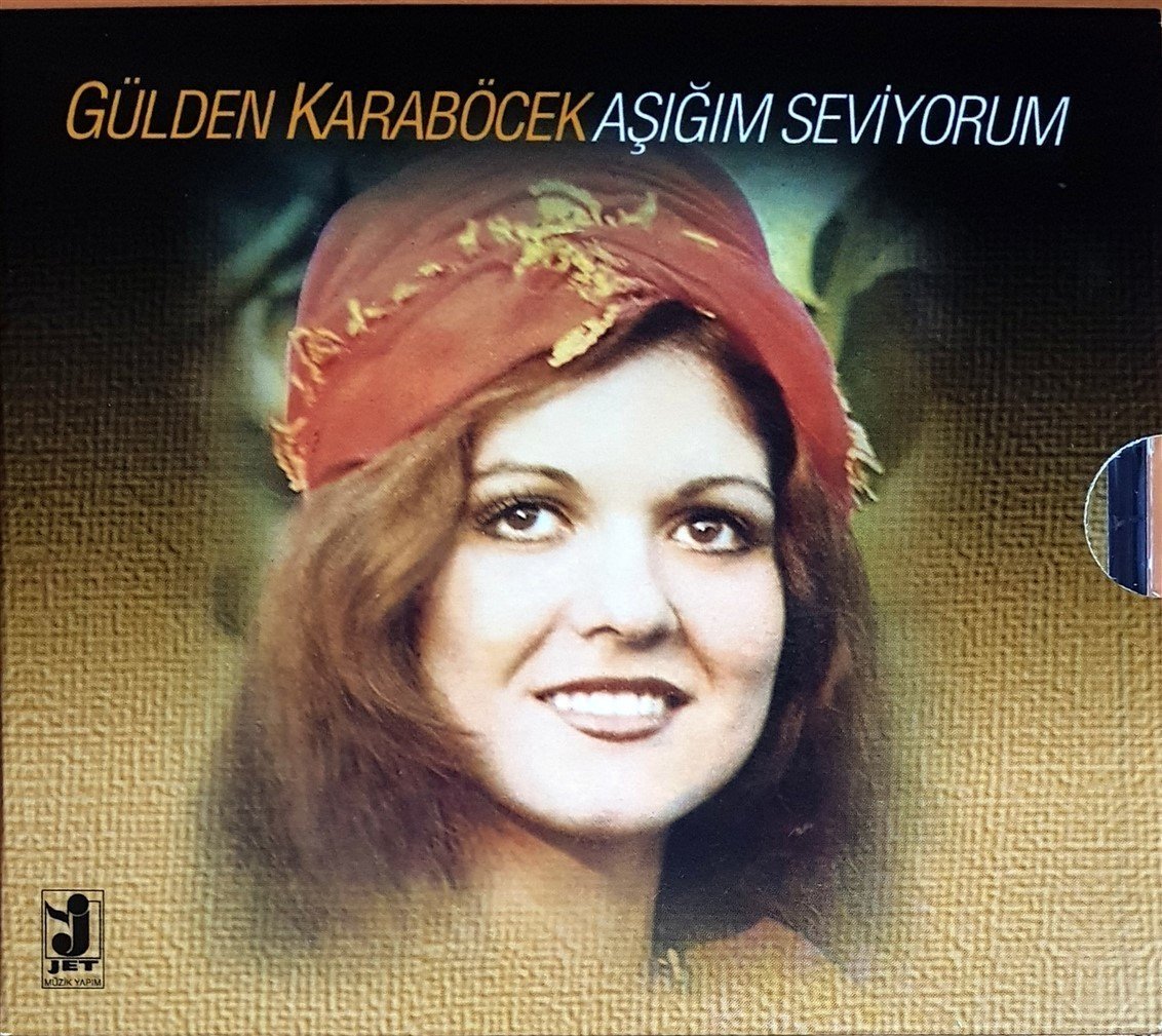 GÜLDEN KARABÖCEK - AŞIĞIM SEVİYORUM (2008) JET MÜZİK YAPIM CD 2.EL