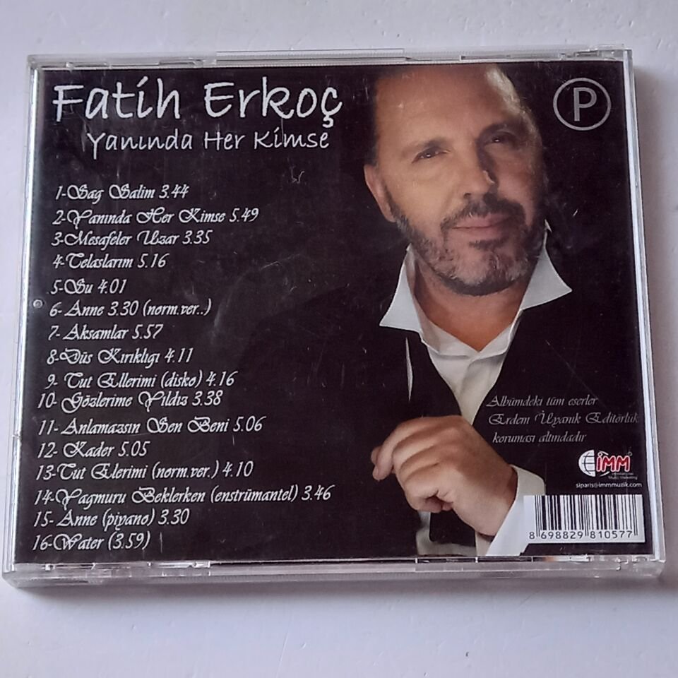 FATİH ERKOÇ – YANINDA HER KİMSE (2011) - CD 2.EL