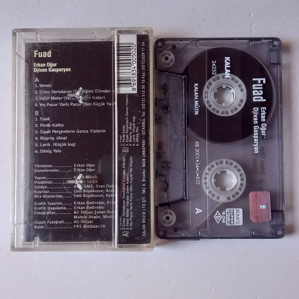 ERKAN OĞUR & DJIVAN GASPARYAN – FUAD (2001) - KASET 2.EL