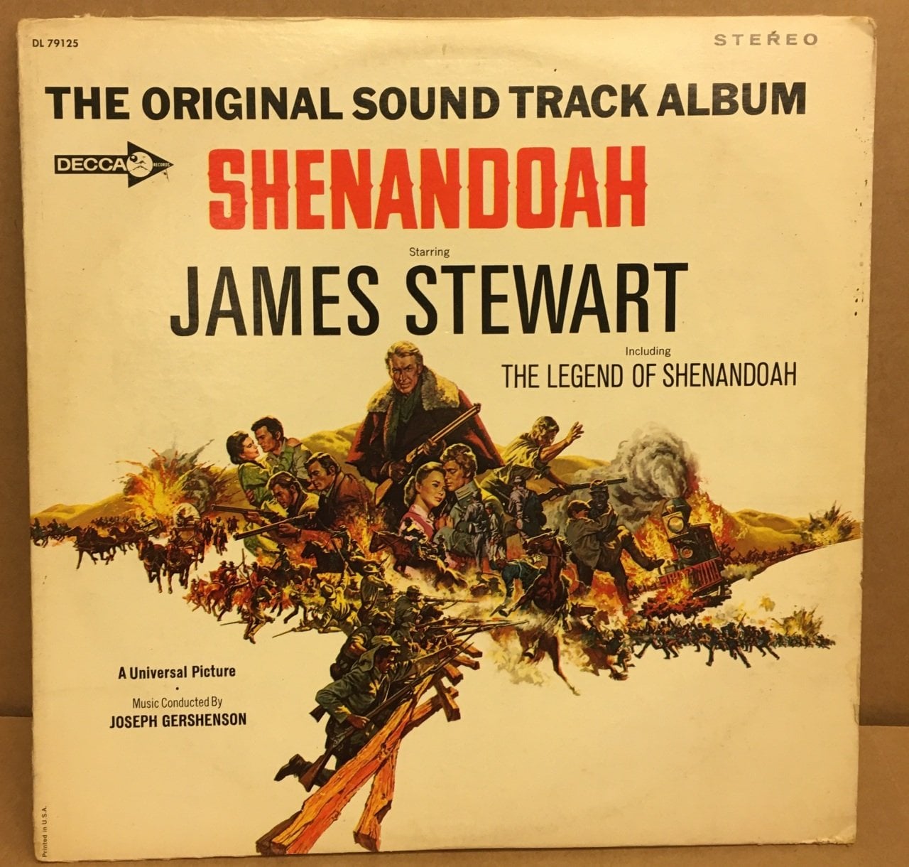 SHENANDOAH SOUNDTRACK 2.EL PLAK JOSEPH GERSHENSON