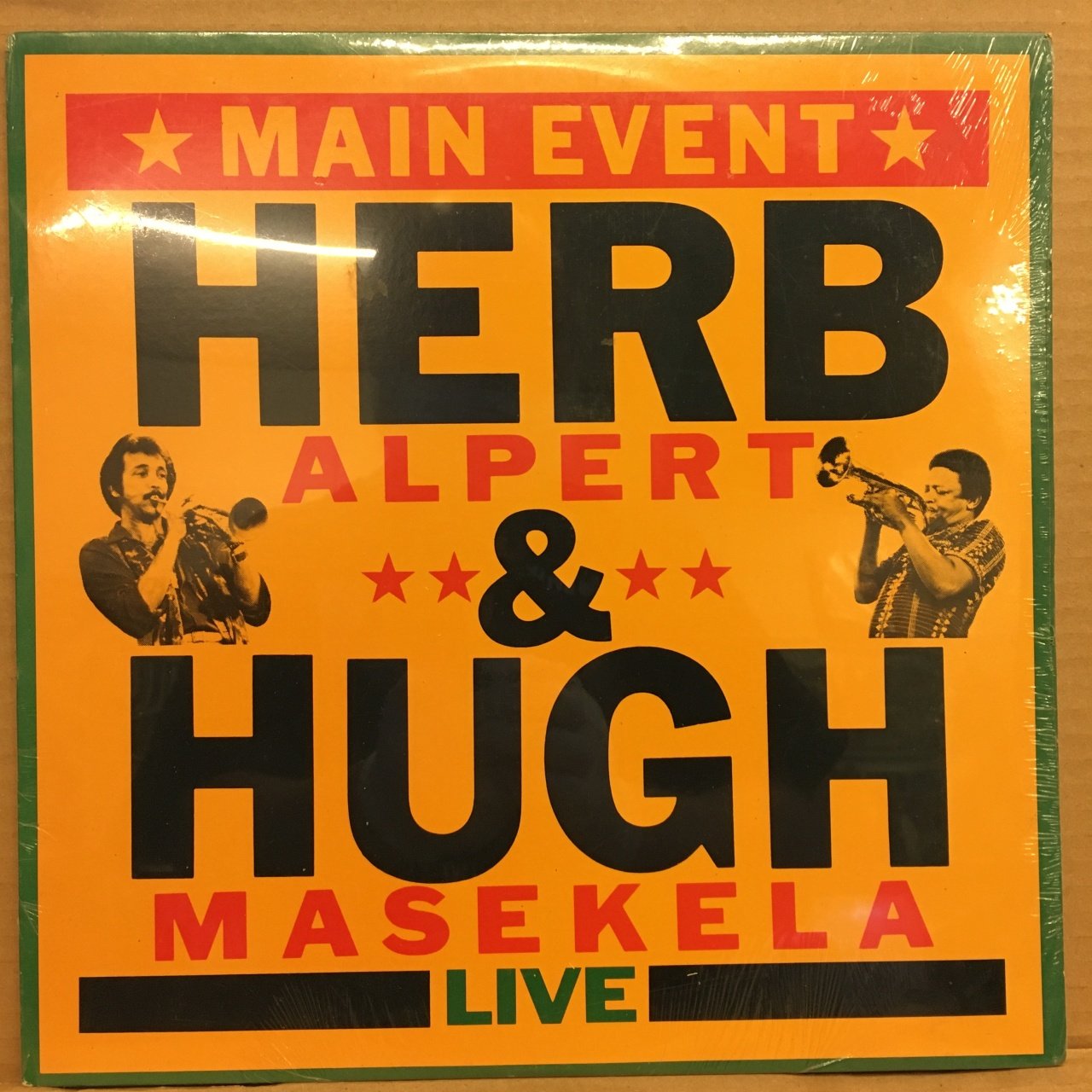HERP ALBERT & HUGH MASEKELA - LIVE 1978 SIFIR PLAK