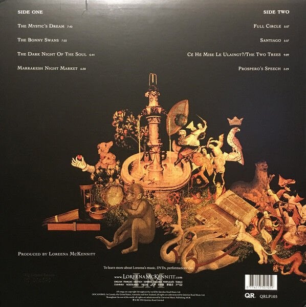 LOREENA MCKENNITT – THE MASK AND MIRROR (1994) - LP 2016 REISSUE LIMITED EDITION NUMBERED 180GR SIFIR PLAK