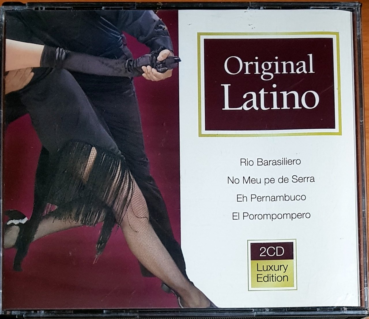 ORIGINAL LATINO / RIO BARASILIERO, NO MEU PE DE SERRA, EH PERNAMBUCO, EL POROMPOMPERO (2006) LMM LTD. 2CD 2.EL