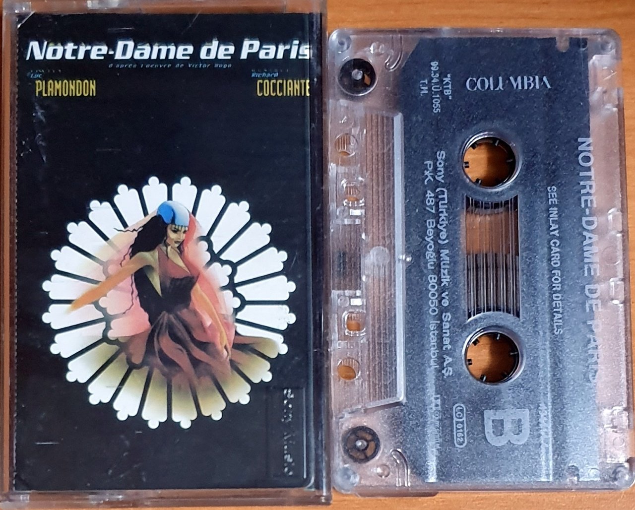 NOTRE-DAME DE PARIS / LUC PLAMONDON, RICHARD COCCINTE (1999) KASET COLUMBIA 2.EL