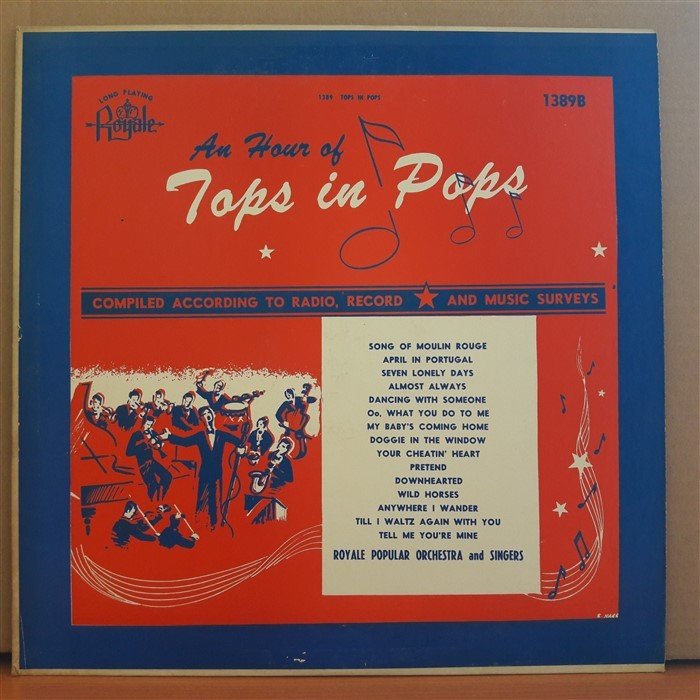 AN HOUR OF TOPS IN POPS - SONG OF MOULIN ROUGE - LP 2.EL PLAK