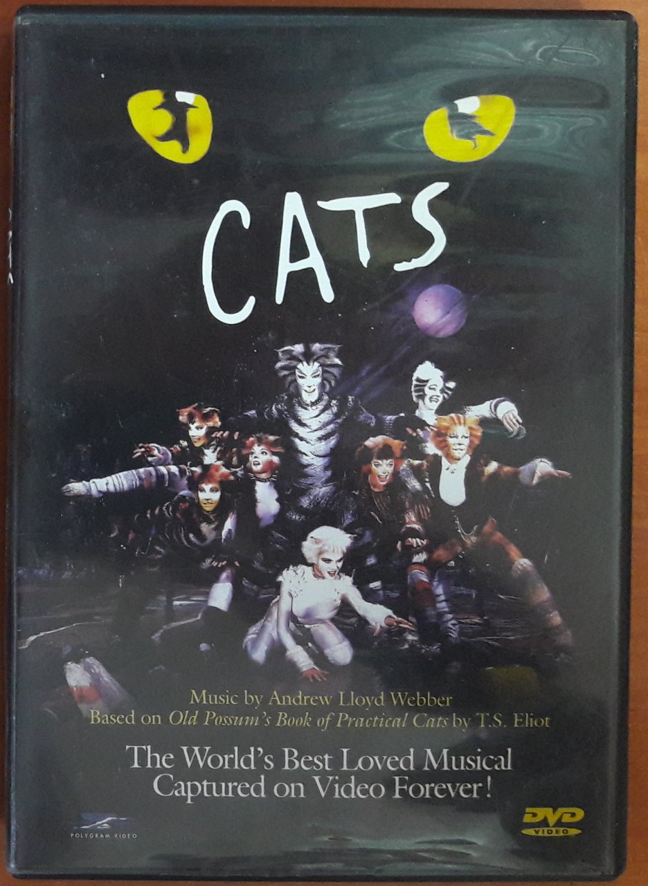 CATS - ELAINE PAIGE - DVD 2.EL 1. BÖLGE TR ALTYAZI YOKTUR