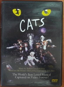 CATS - ELAINE PAIGE - DVD 2.EL 1. BÖLGE TR ALTYAZI YOKTUR