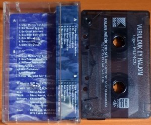 VURULDUK EY HALKIM / UĞUR MUMCU, FİKRET KIZILOK - KASET KALAN MÜZİK 2.EL