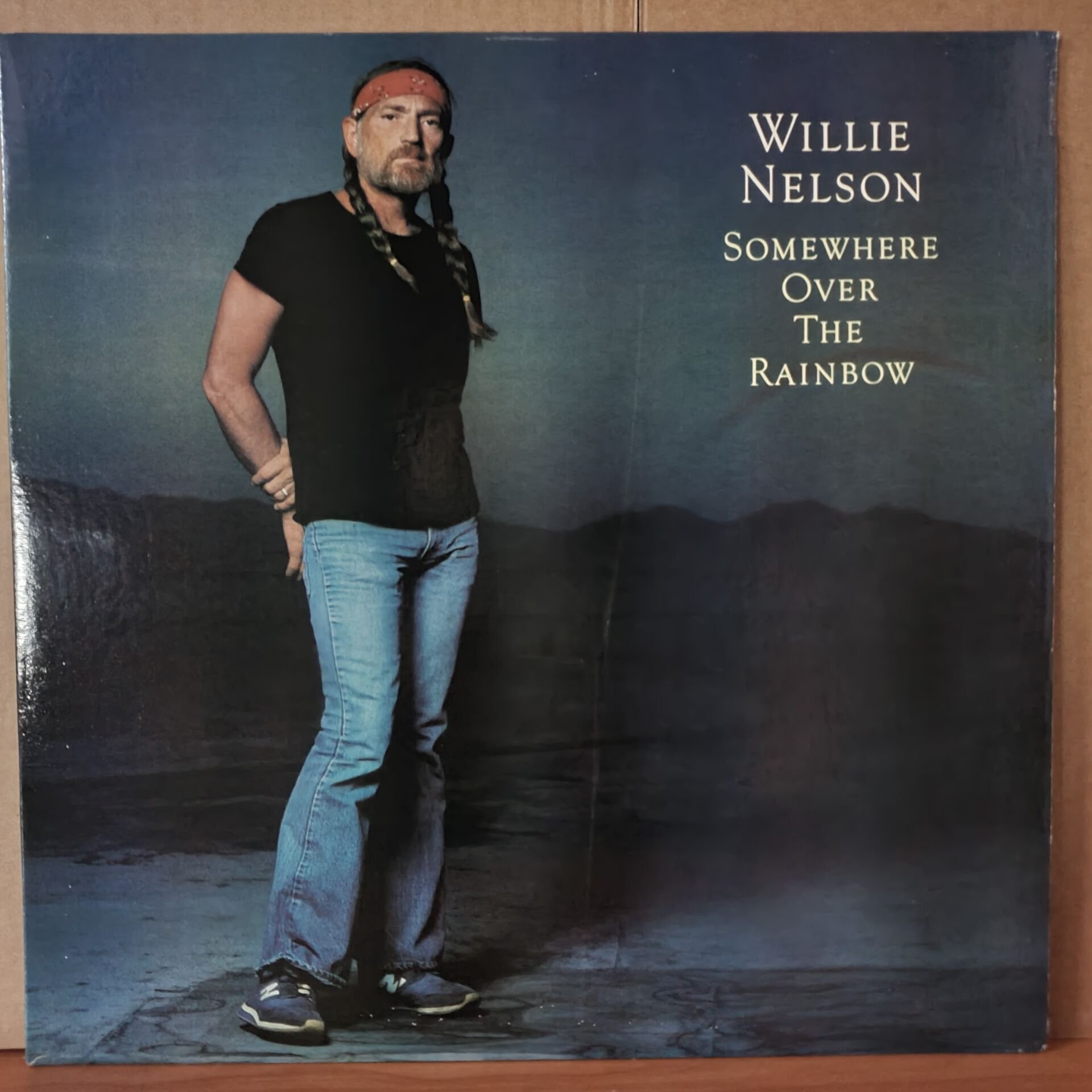 WILLIE NELSON - SOMEWHERE OVER THE RAINBOW (1981) - LP 2.EL PLAK