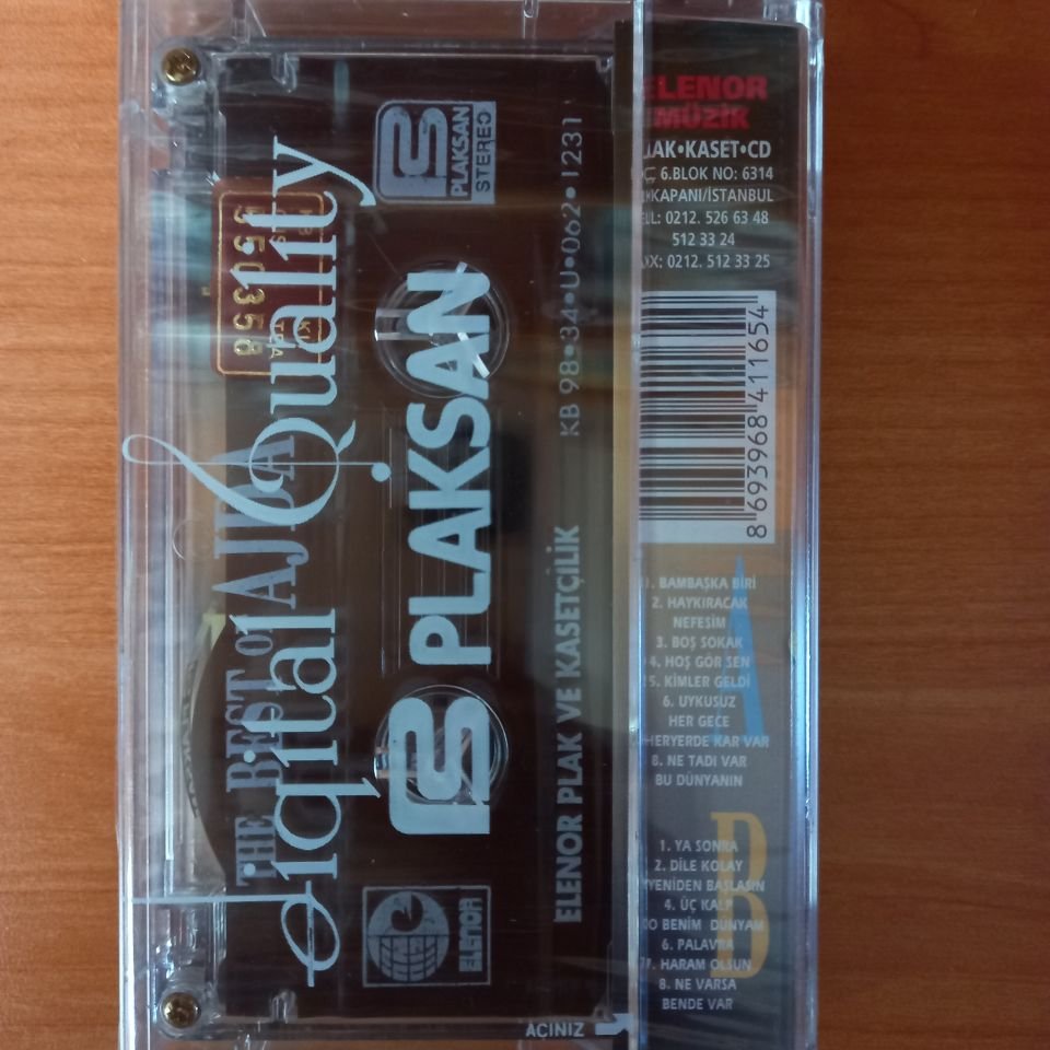 AJDA PEKKAN - BEST OF AJDA (1998) - KASET SIFIR