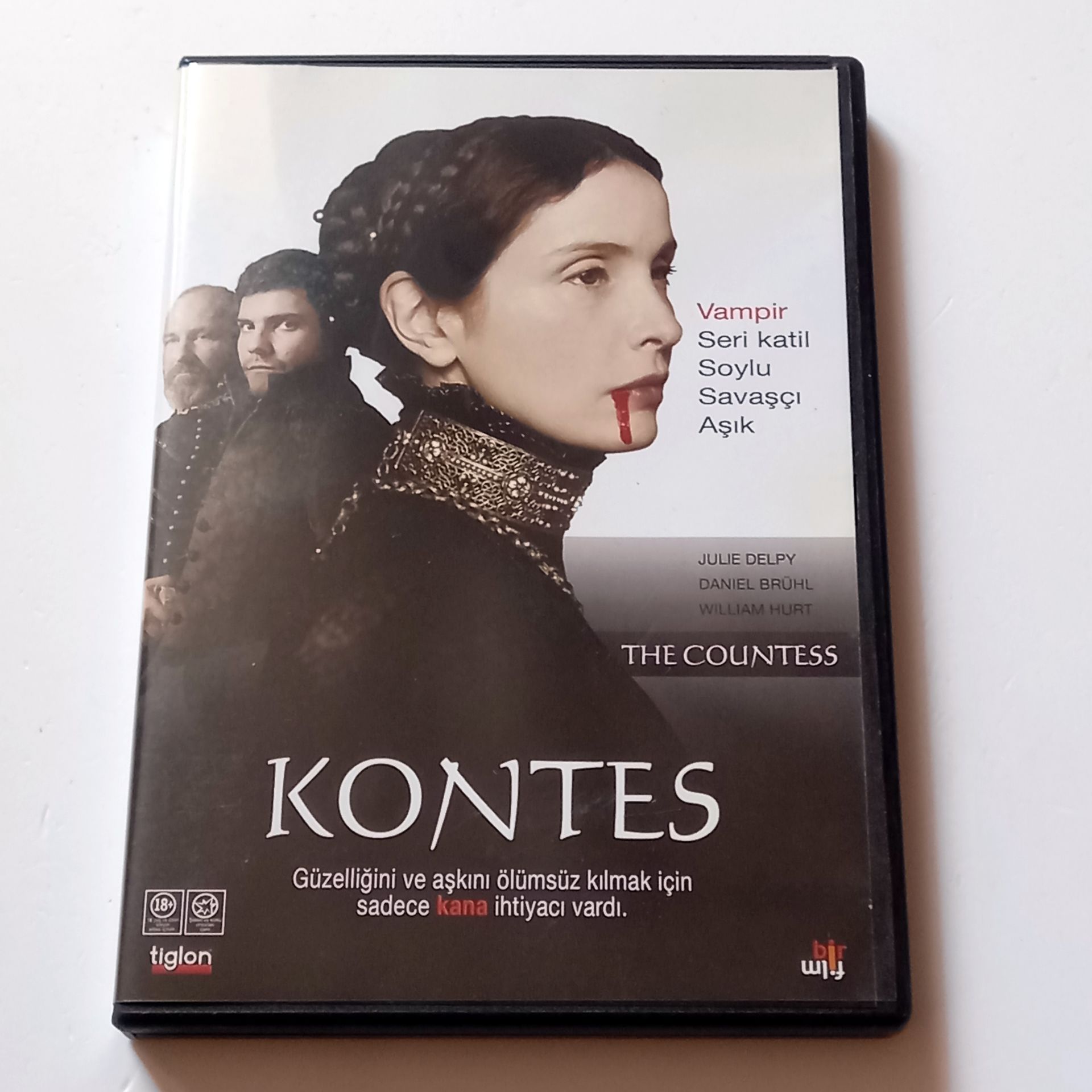 KONTES / THE COUNTESS - JULIE DELPY DANIEL BRÜHL - YÖN.: JULIE DELPY - DVD 2.EL