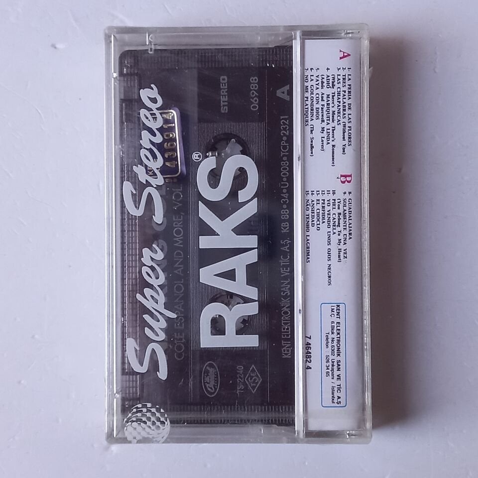 NAT KING COLE - COLE ESPANOL AND MORE VOL.2 (1988) - KASET SIFIR