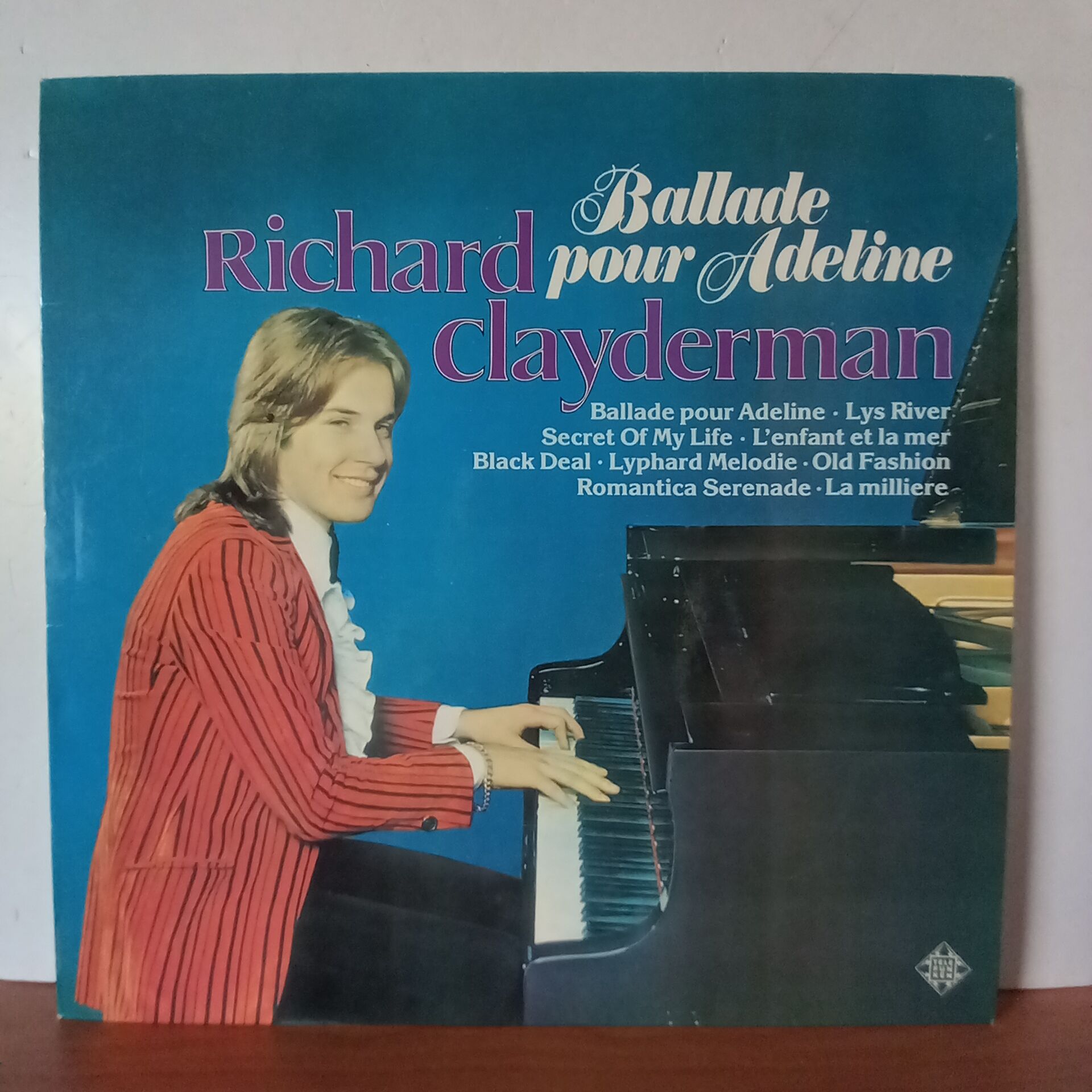 RICHARD CLAYDERMAN – BALLADE POUR ADELINE (1977) - LP 2.EL PLAK