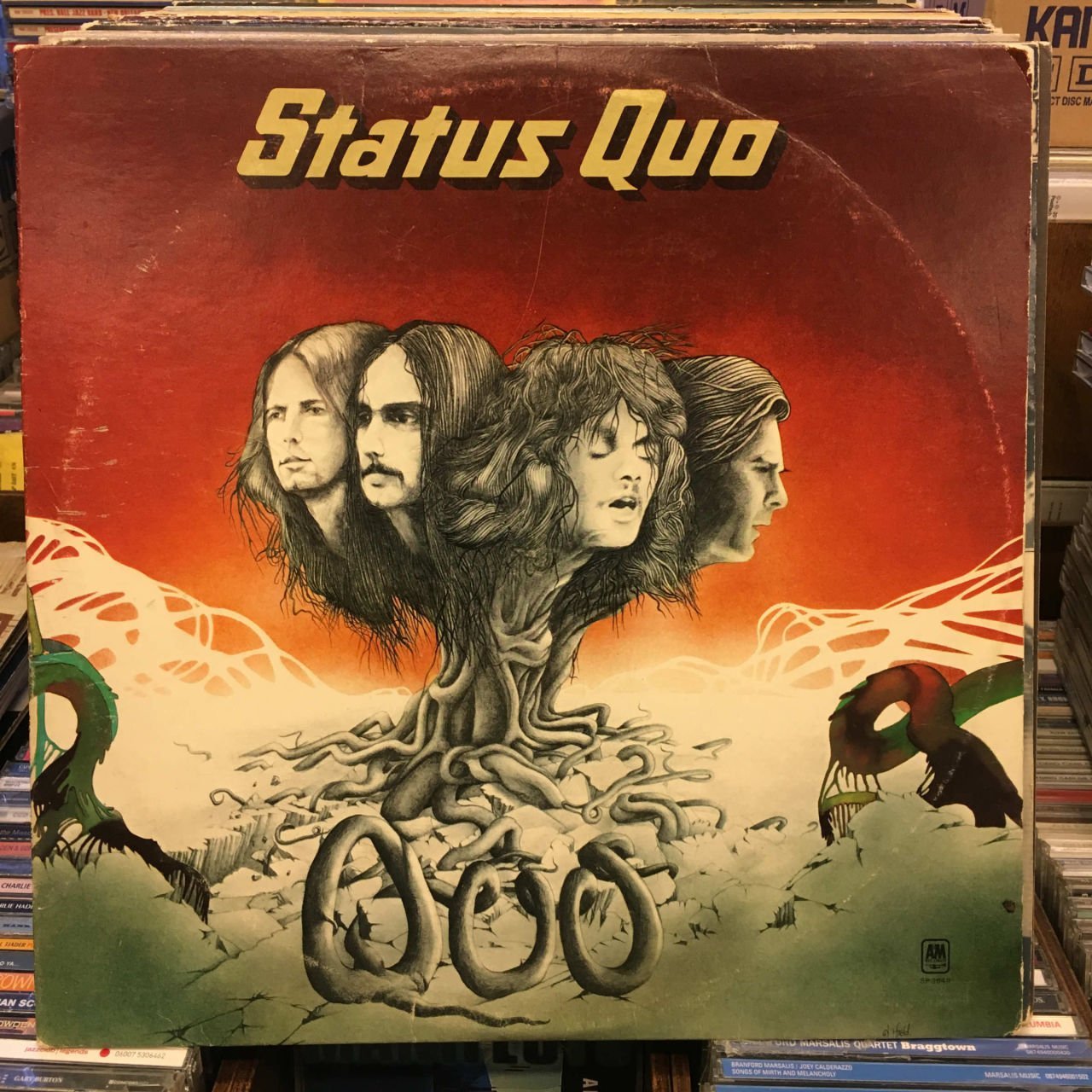 STATUS QUO - QUO 1974 LP 2.EL