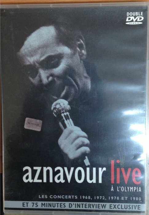 CHARLES AZNAVOUR - LES CONCERTS 68 72 78 - 2DVD 2.EL