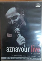 CHARLES AZNAVOUR - LES CONCERTS 68 72 78 - 2DVD 2.EL