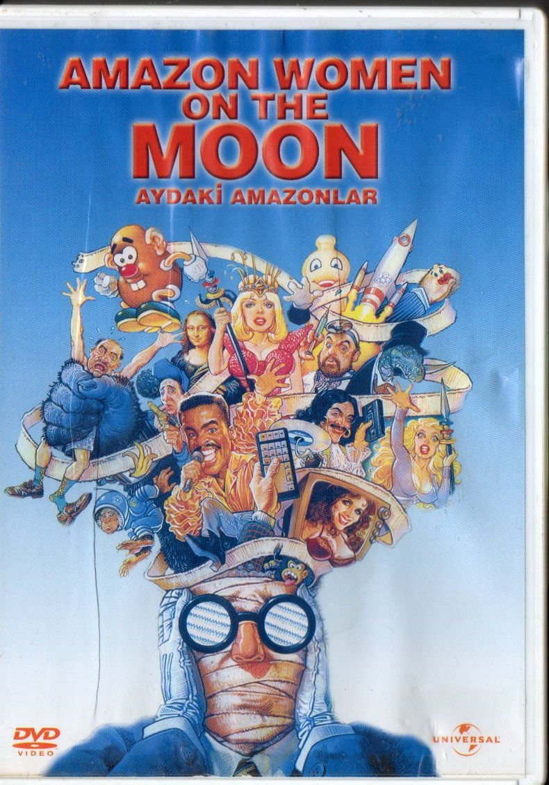 AMAZON WOMEN ON THE MOON - AYDAKİ AMAZONLAR - JOHN LANDIS - DVD 2.EL