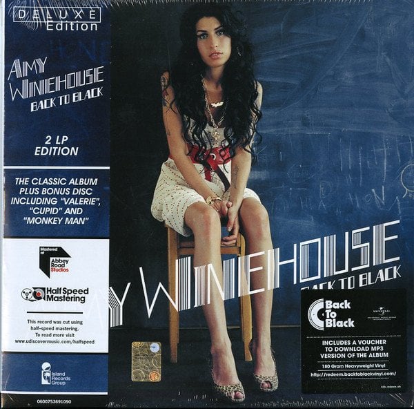 AMY WINEHOUSE - BACK TO BLACK (2006) - 2LP 2021 HALF SPEED MASTERING EDITION SIFIR PLAK