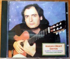HASAN CİHAT ÖRTER - CLASSICAL GUITAR RECITAL / ANATOLIAN FOLK MUSIC CD 2.EL