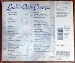 LES LETTRES D'OR DU CLASSIQUE VOLUME 3 / VIVALDI, STRAUSS, BEETHOVEN, DVORAK, BERLIOZ (1995) CD 2.EL