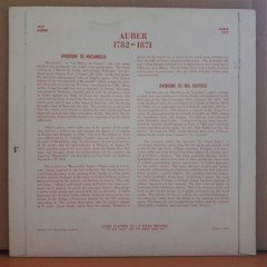 AUBER OVERTURES - BERLIN SYMPHONY ORCHESTRA (1954) - LP 2.EL PLAK