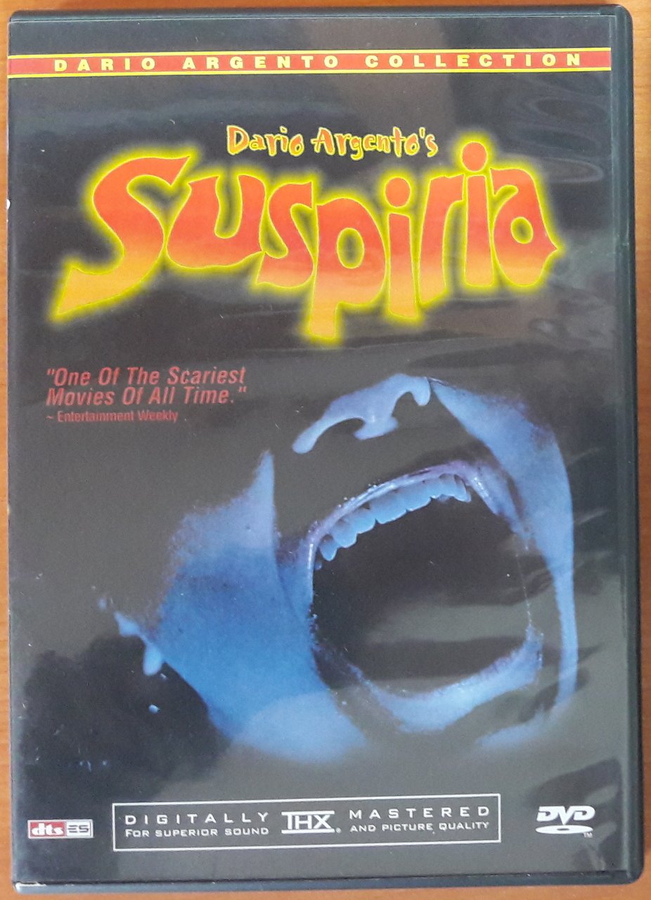 SUSPIRIA - DARIO ARGENTO - DVD 2.EL 1. BÖLGE TR ALTYAZI YOKTUR
