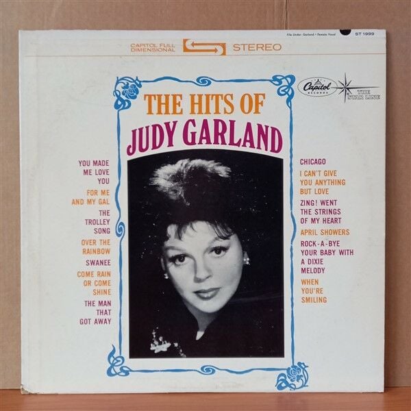 JUDY GARLAND – THE HITS OF JUDY GARLAND - LP 2.EL PLAK