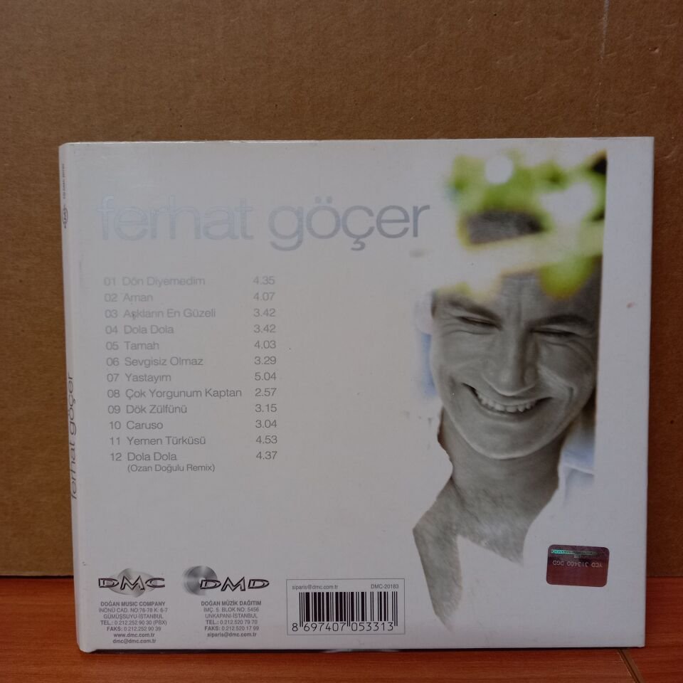 FERHAT GÖÇER - FERHAT GÖÇER (2005) - CD İSME İMZALI 2.EL