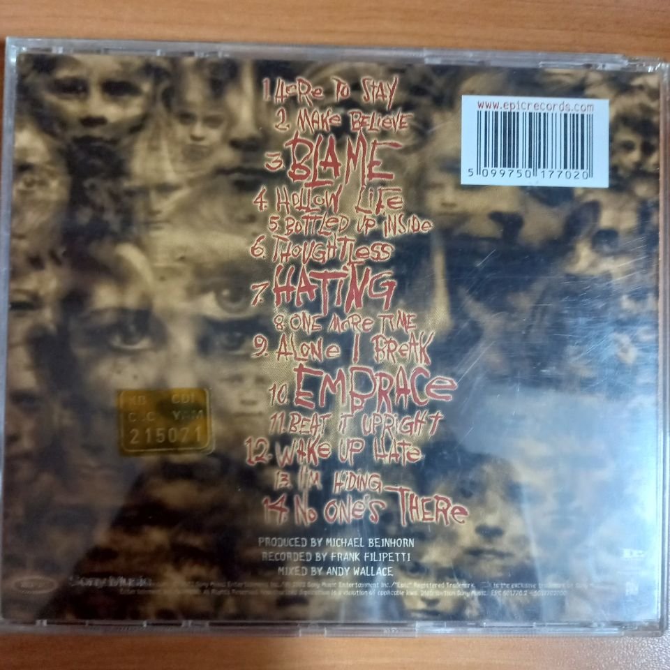 KORN – UNTOUCHABLES (2002) - CD 2.EL