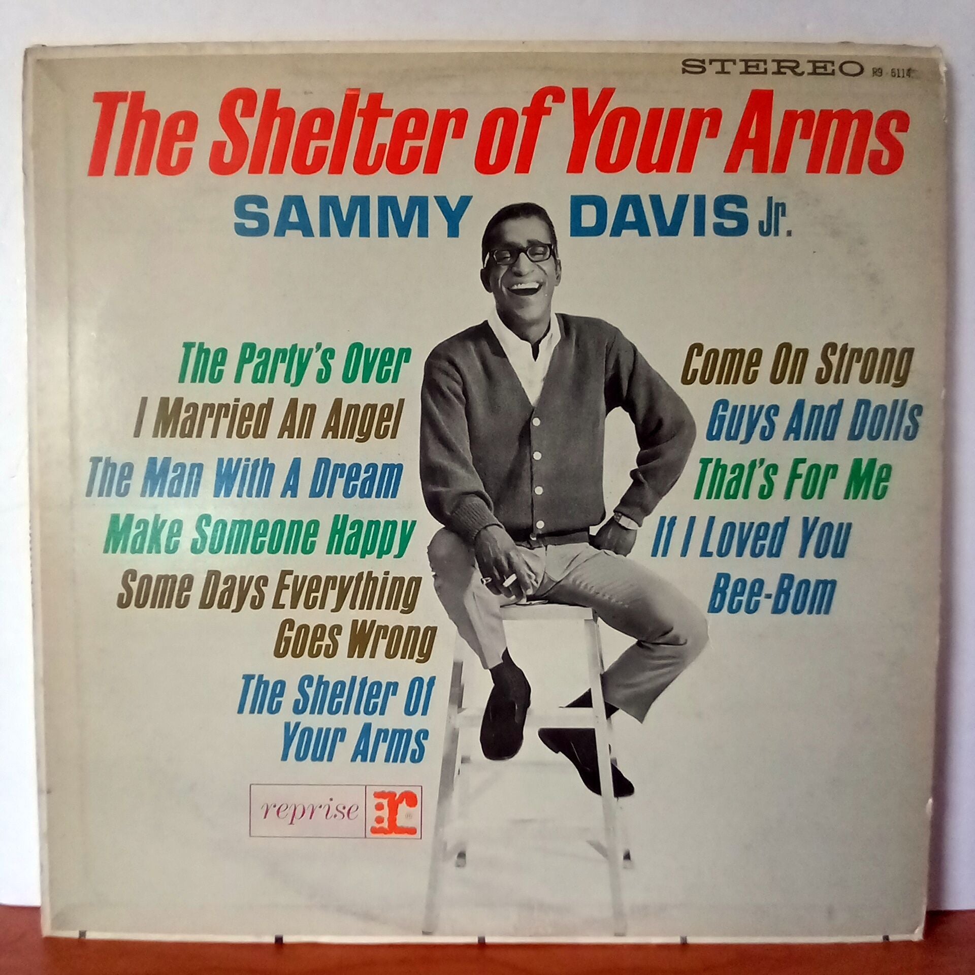 SAMMY DAVIS JR. – THE SHELTER OF YOUR ARMS (1964) - LP 2.EL PLAK