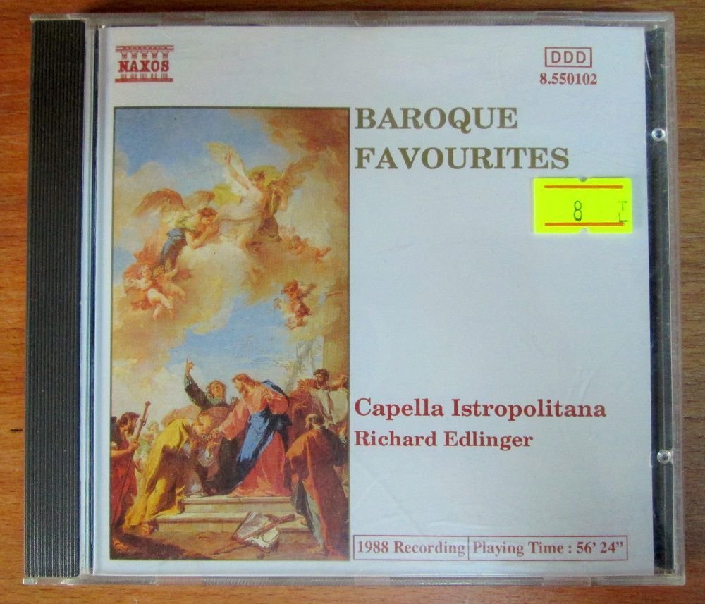 BAROQUE FAVOURITES Capella Istropolitana CD 2.EL