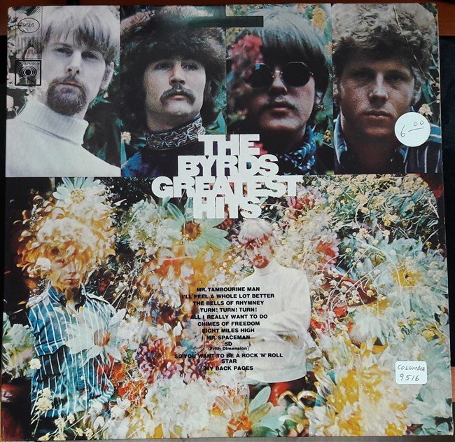THE BYRDS - GREATEST HITS - 2.EL PLAK