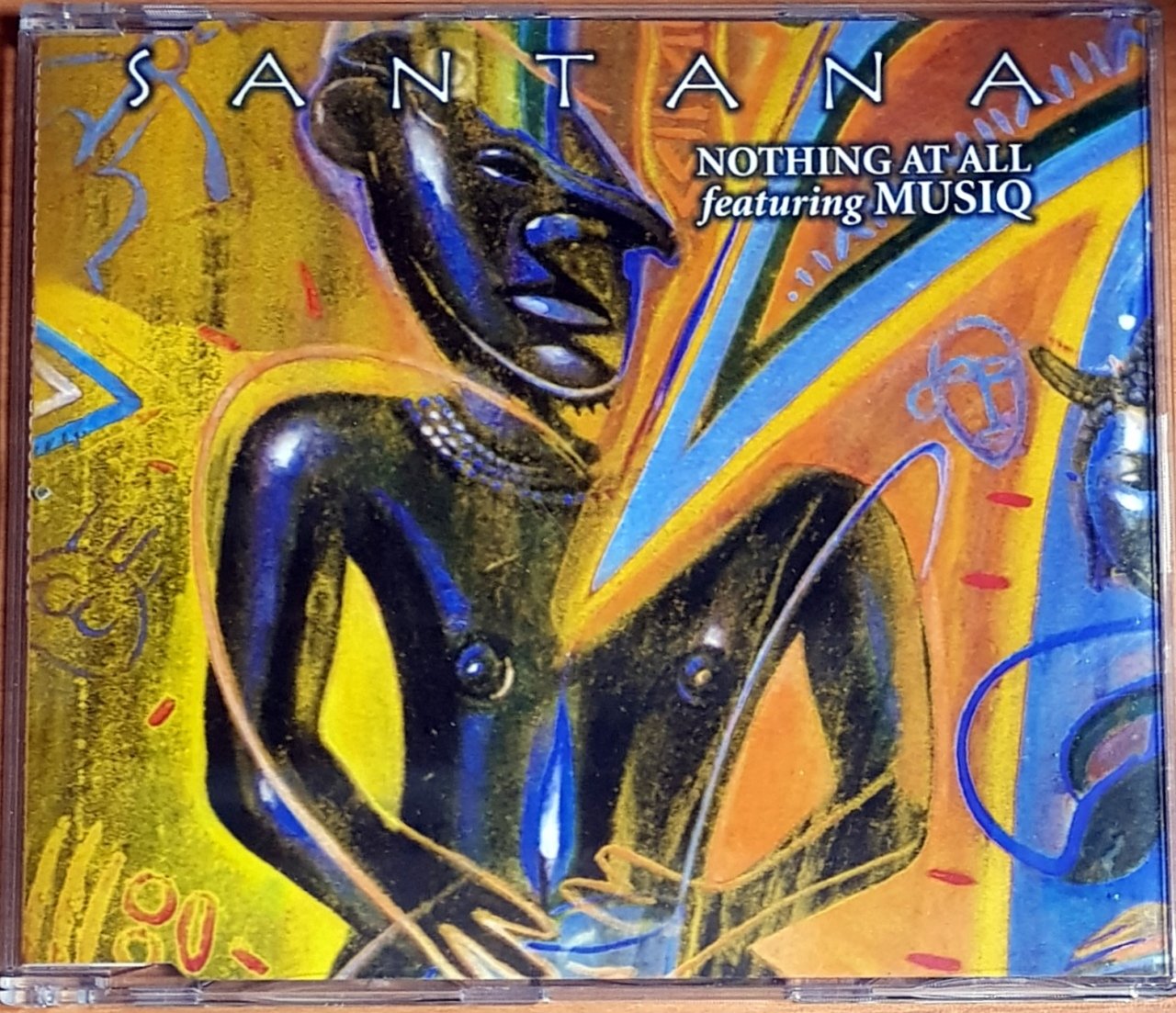 SANTANA - NOTHING AT ALL FEAT. MUSIQ (2003) ARISTA PROMO SINGLE CD 2.EL